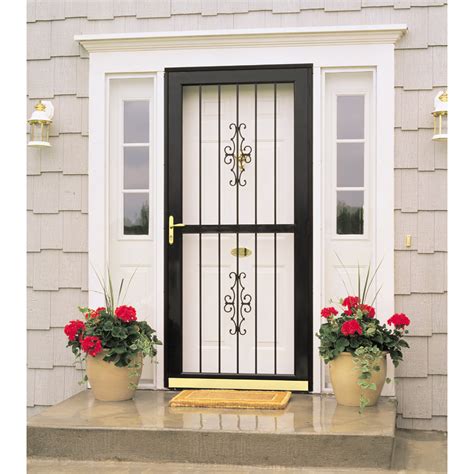 **Available with clear glass and Rapid Install I only. . 36 x 84 storm door full view